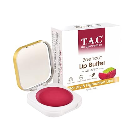 TAC | The Ayurveda Co. Beetroot Lip Balm with Spf 20